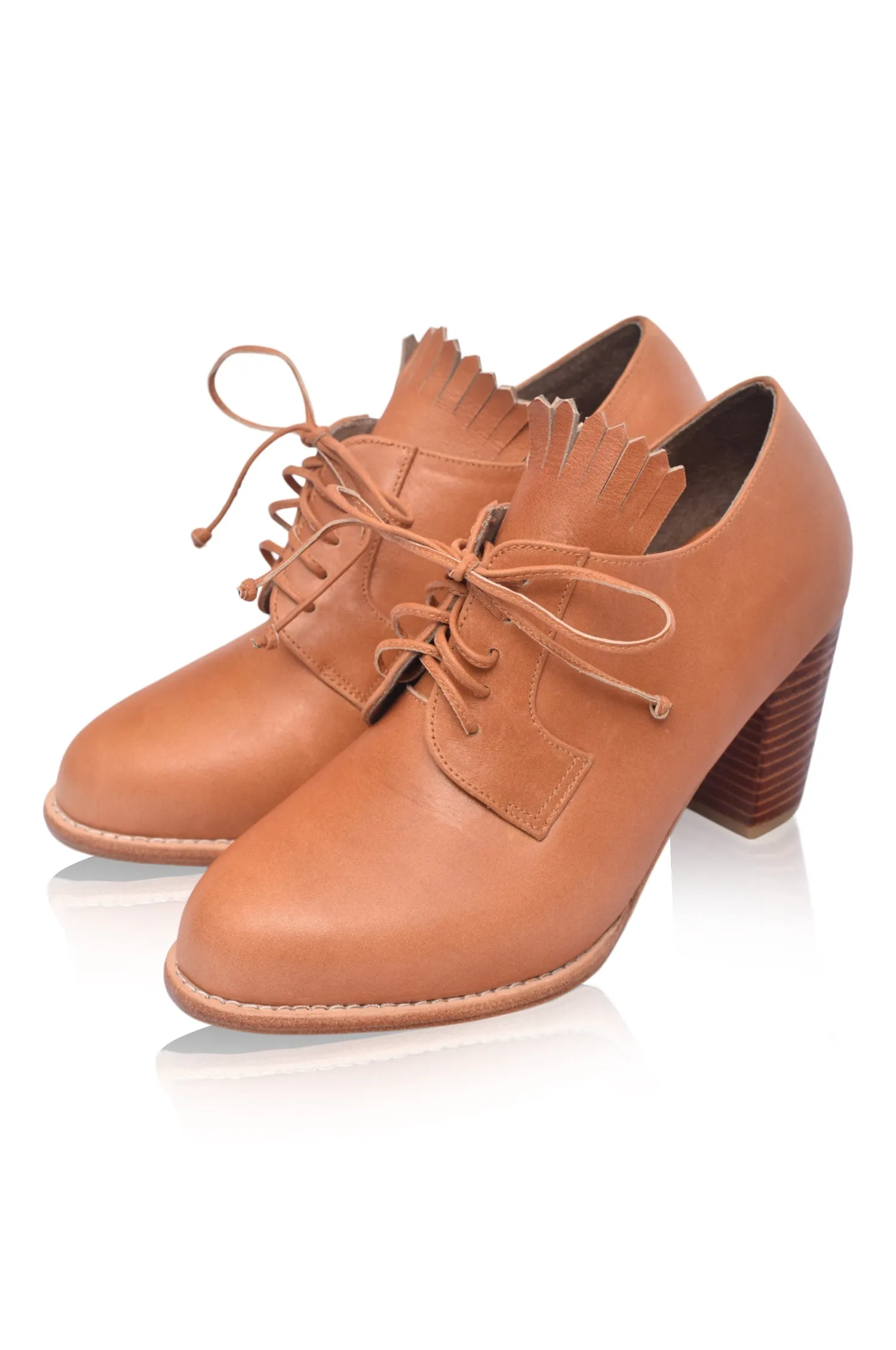 Lyon leather lace-up Oxfords