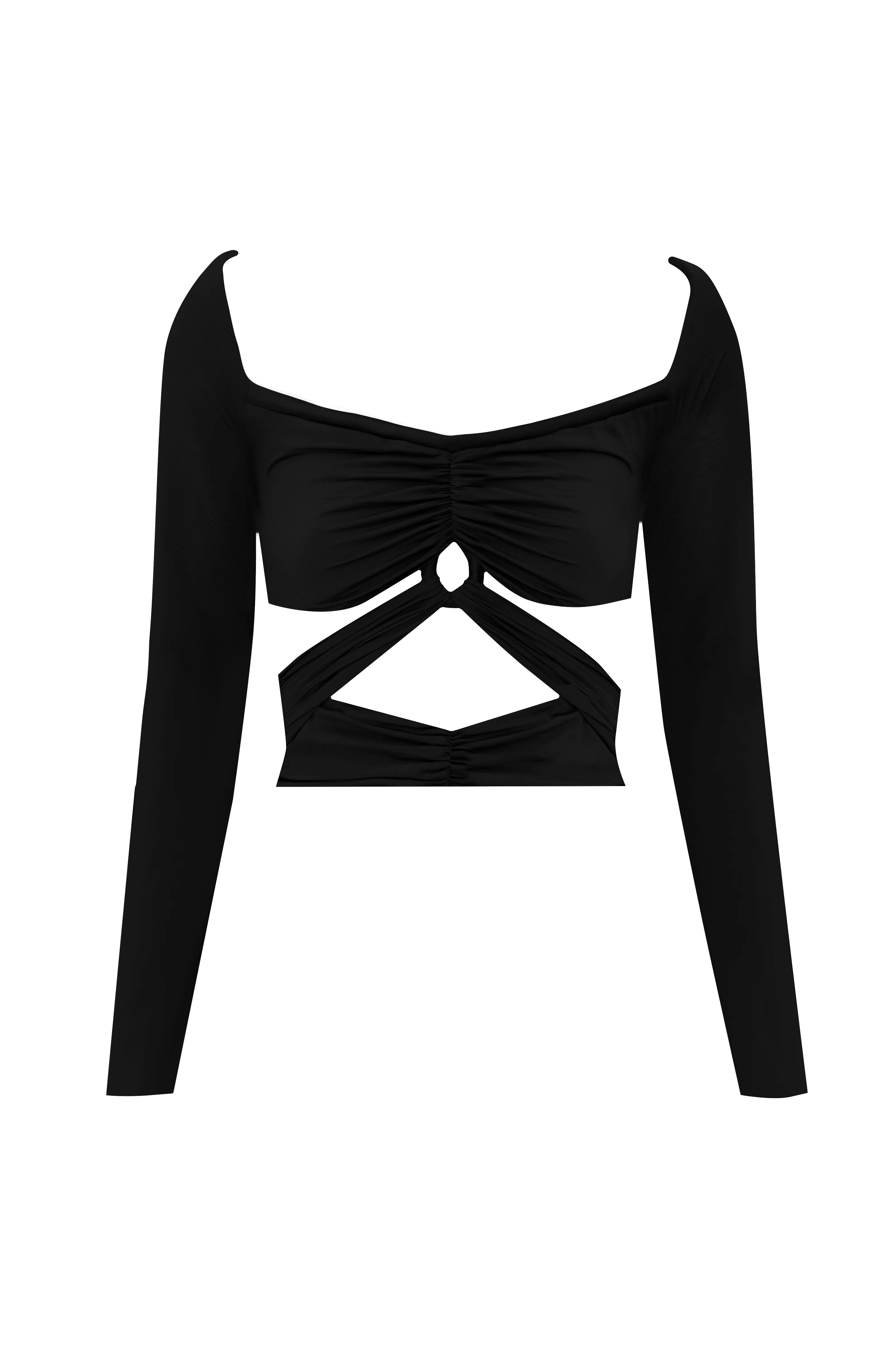 Maygel Coronel, Redmar Top, Black - Shop now.