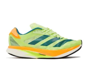 Men's Adidas Adizero Adios Pro 2 - Pulse Lime/Real Teal/Flash Orange - Size 12 D Medium