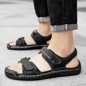 Men's Gladiator Leather Sandals - Casual Shoes | FZ148 Collection