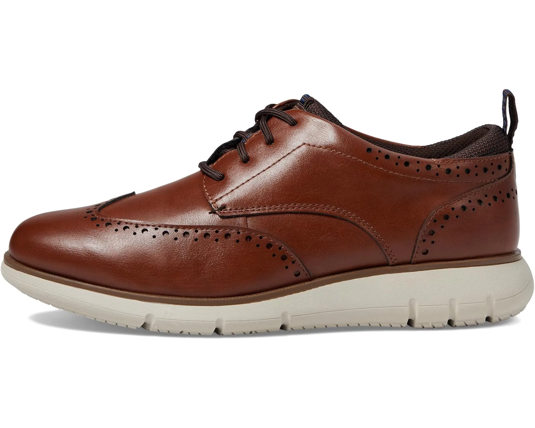 Men's Nunn Bush Stance Wing Tip Oxford (Wide)