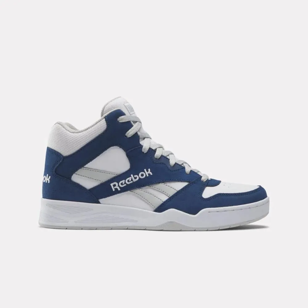 Men's Reebok Basketball Shoes - BB4500 HI 2 - White/Navy