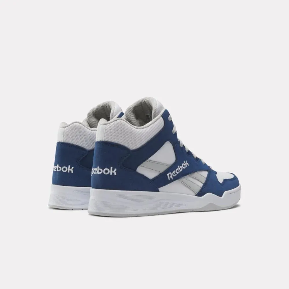 Men's Reebok Basketball Shoes - BB4500 HI 2 - White/Navy