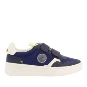 NAVY BLUE RETRO STYLE SNEAKERS WITH COLOR DETAILS FOR GIRLS AND BOYS WELAKA