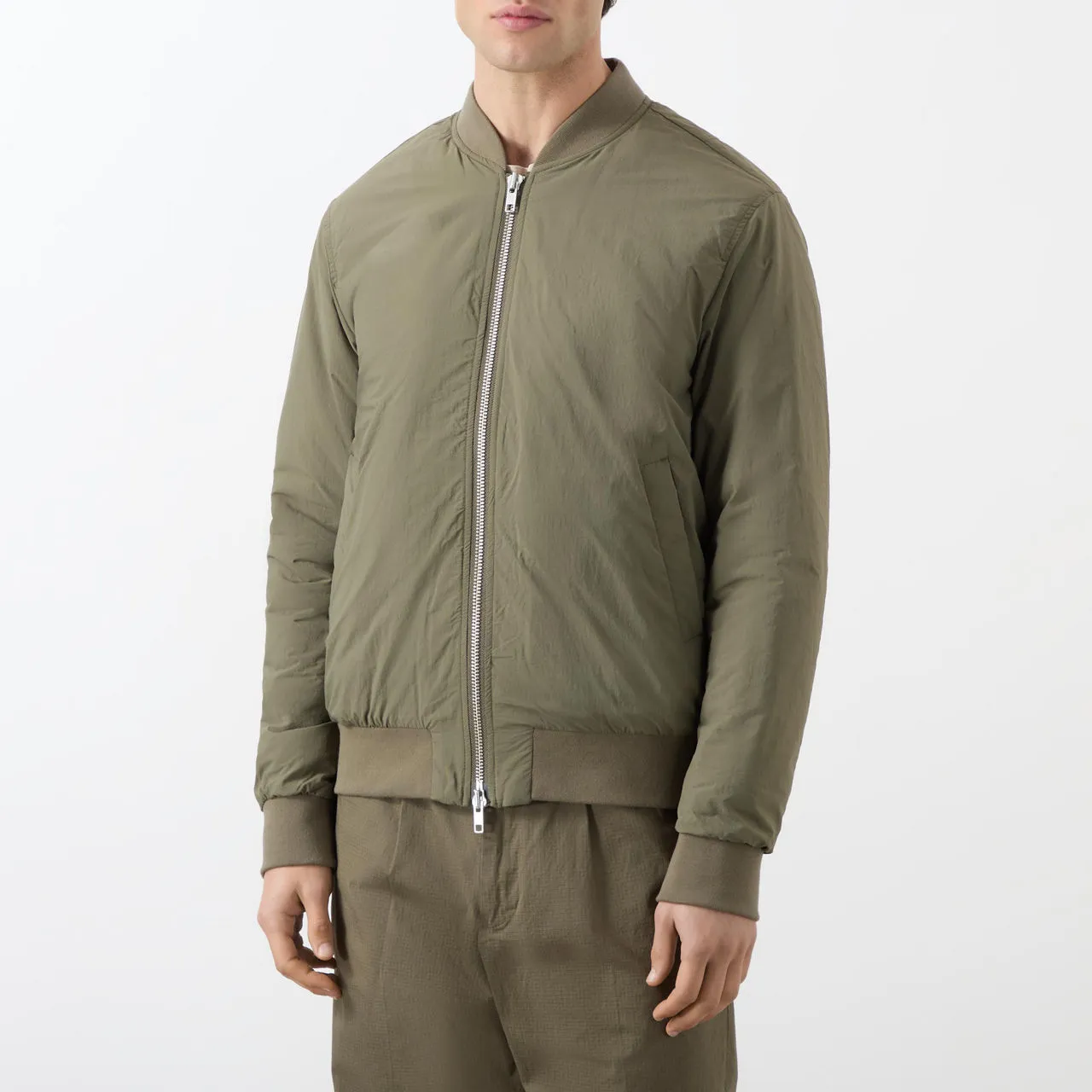 NN07 The Sustainable Edit Dixon 8280 Bomber Jacket - Green