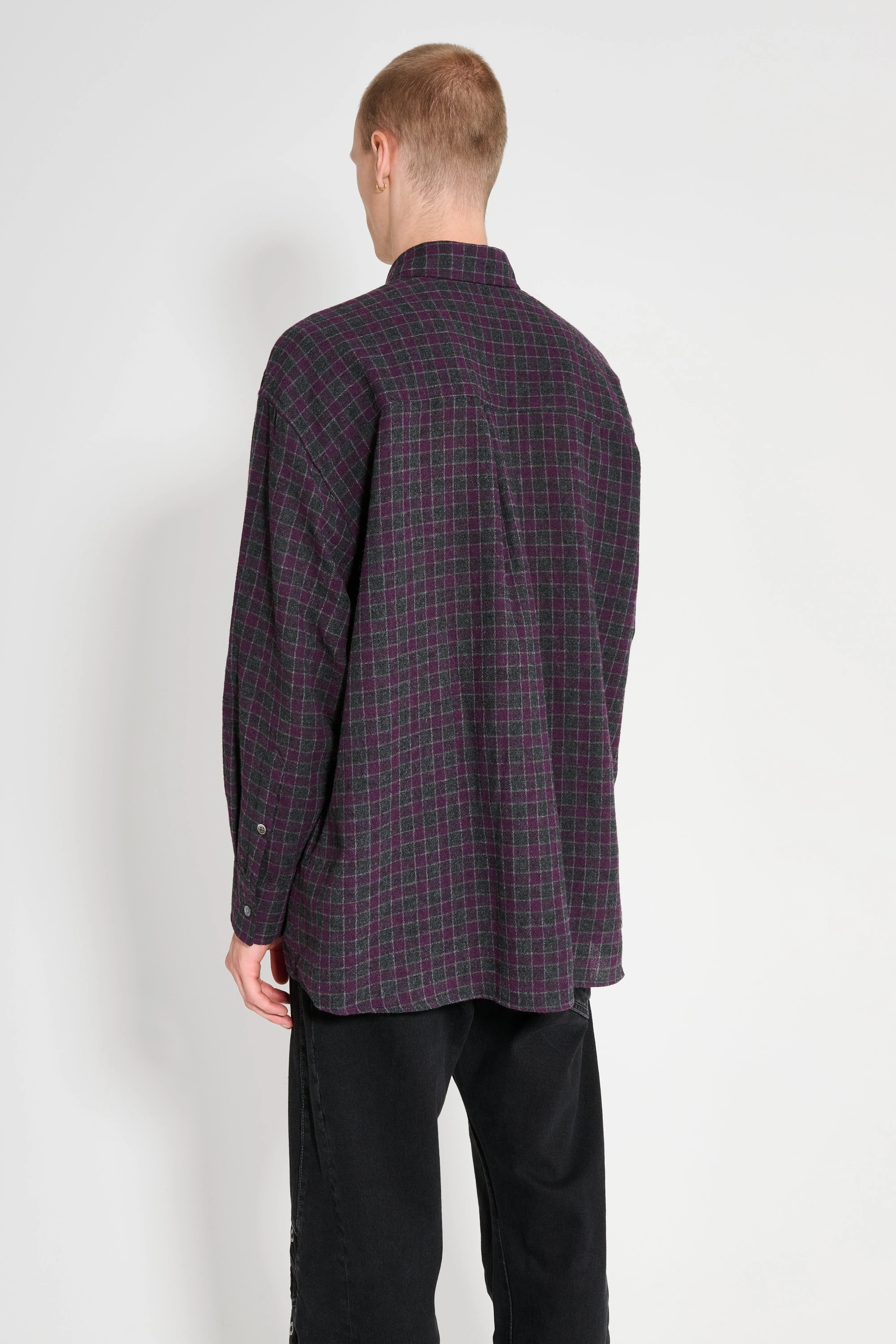 Our Legacy Borrowed BD Shirt Sophomore Check Rural Wool