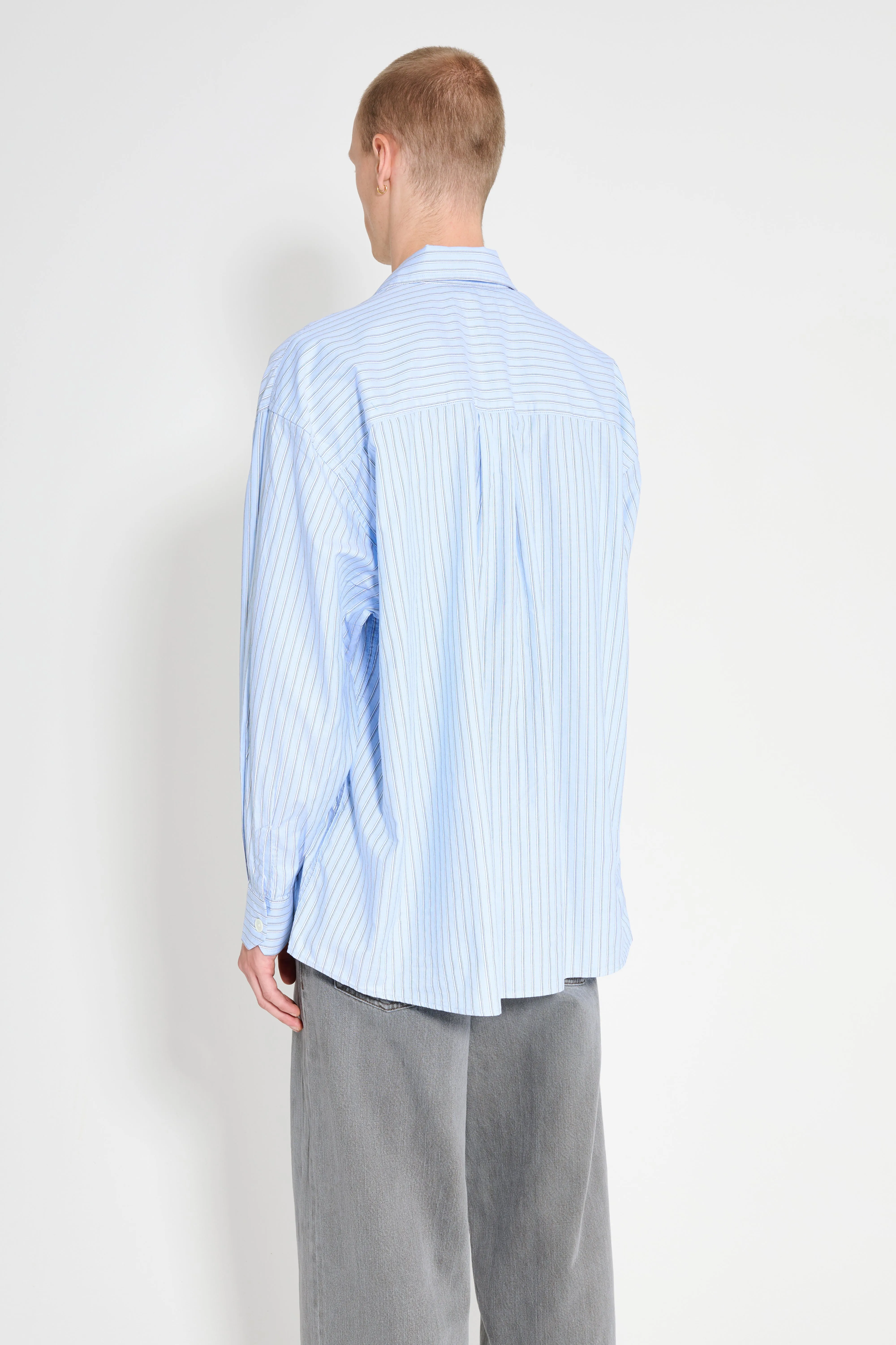 Our Legacy Borrowed Shirt Big Daddy Stripe Oxford