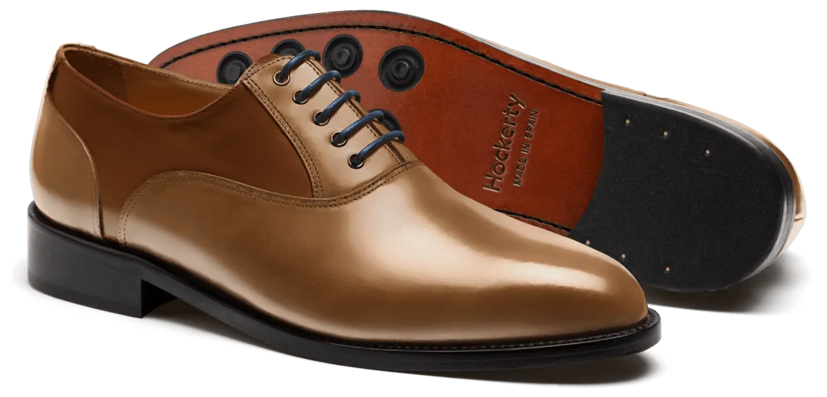  Oxfords en florentic marrón