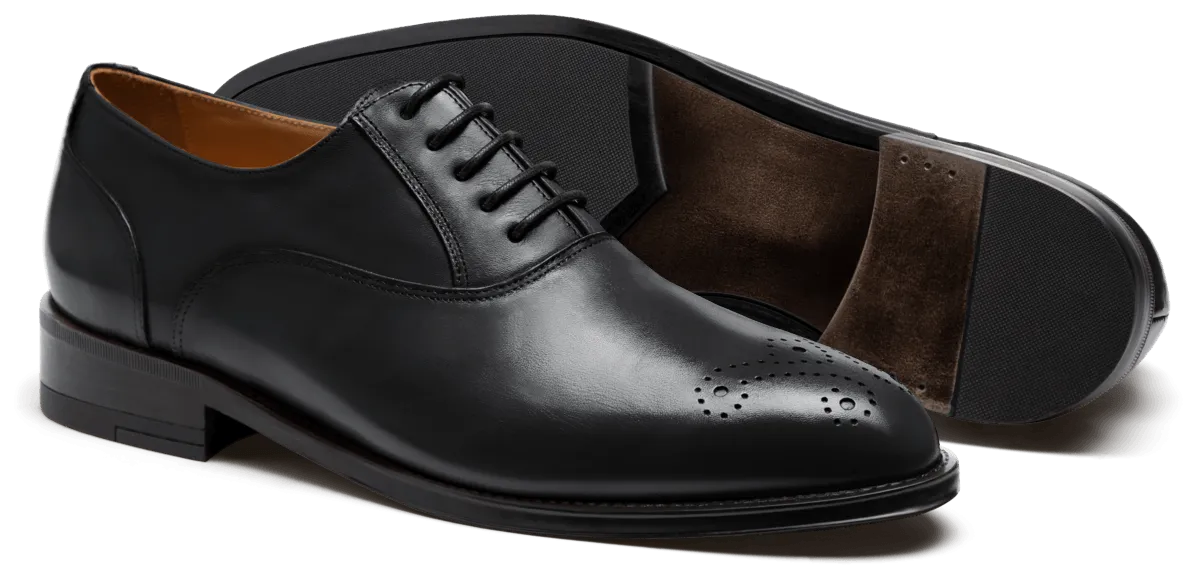  Oxfords en piel negro