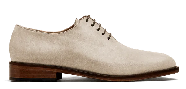  Oxfords Enterizos en serraje beige