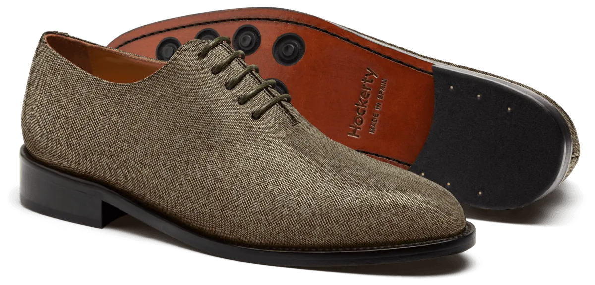  Oxfords Enterizos en tweed marrón