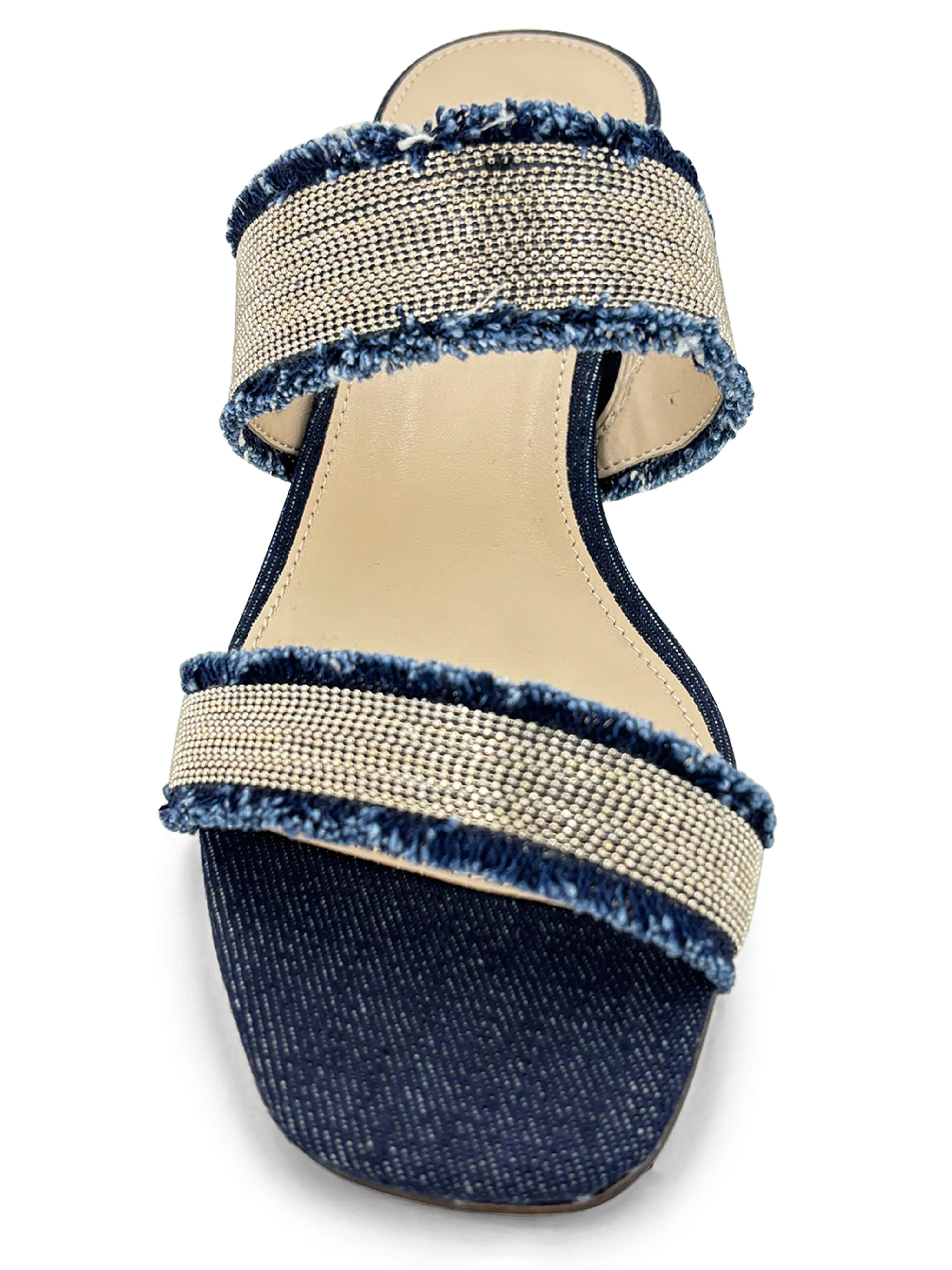 Pelle Moda Iona Slide Sandal Indigo