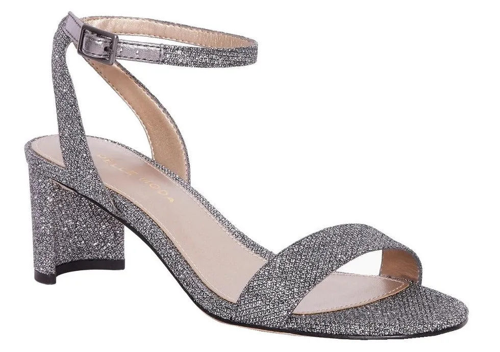 Pelle Moda Moira2 Pewter Metallic Textile