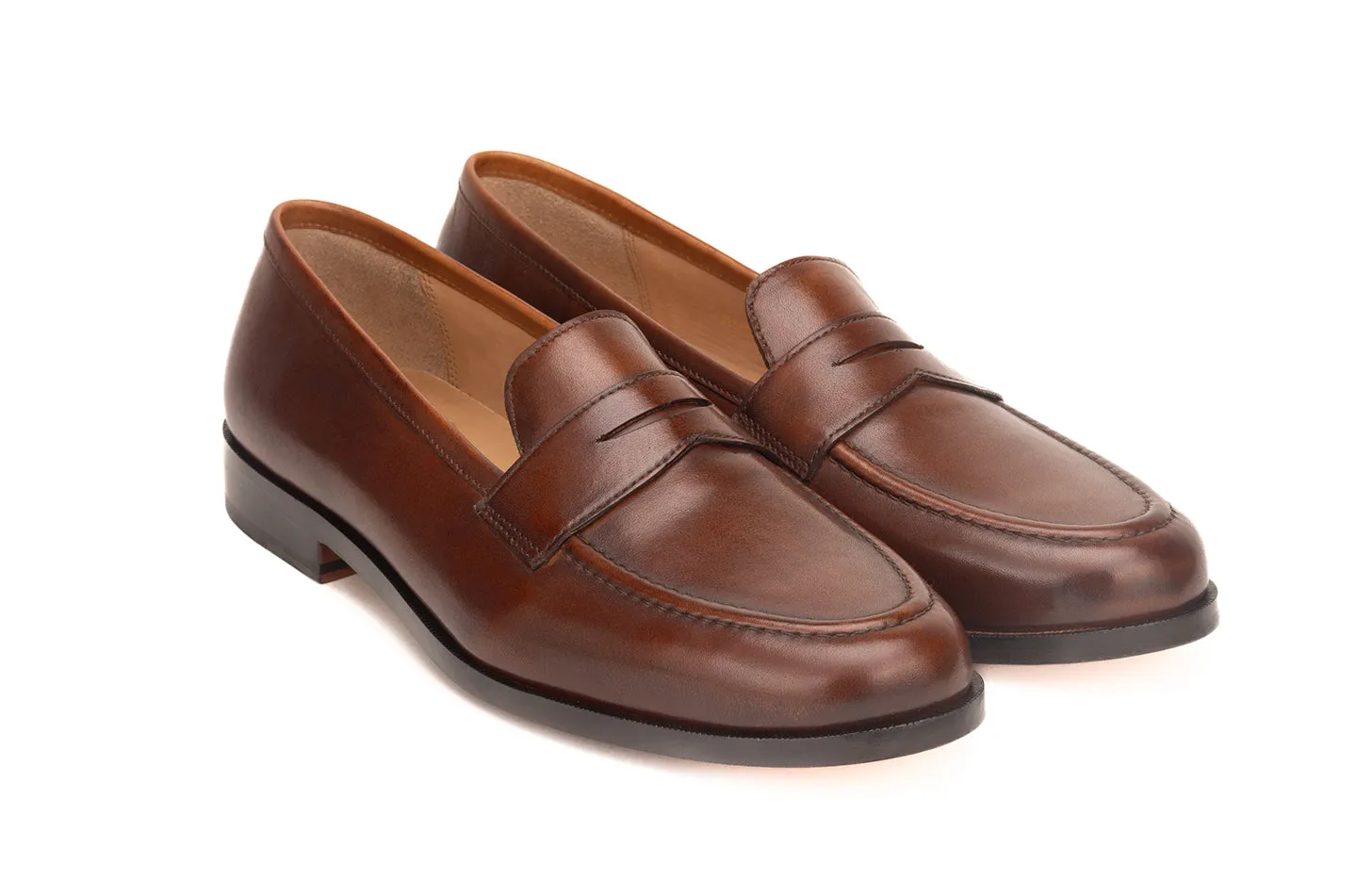 Penny Strap Loafer - cord stitching - vamp - result: