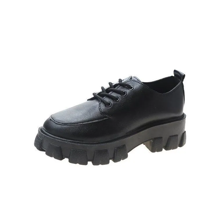 Platform Chunky Heel Oxfords BH7 - Shop Now!