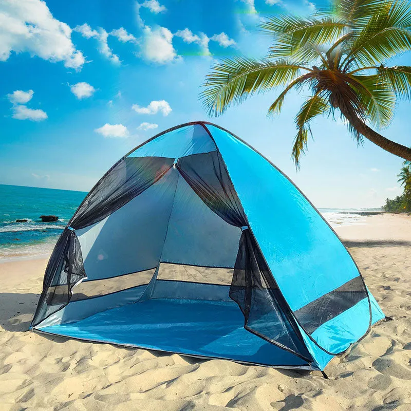 Portable Beach Sun Shelter Tent with UV Protection