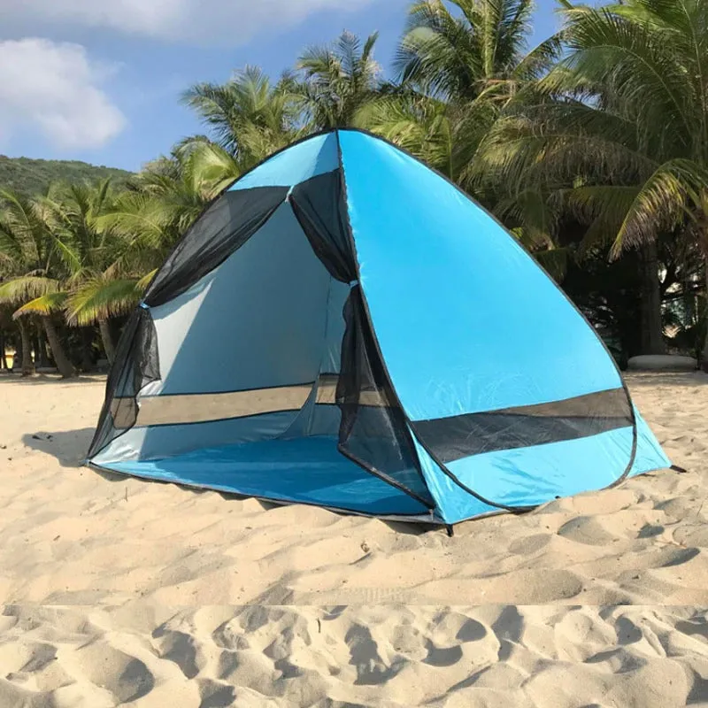 Portable Beach Sun Shelter Tent with UV Protection