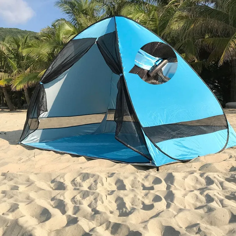 Portable Beach Sun Shelter Tent with UV Protection