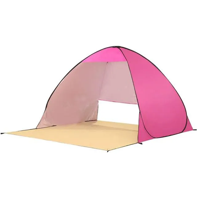 Quick UV protection automatic pop up tent for camping and beach