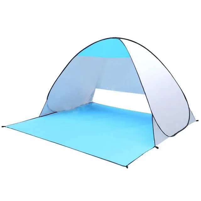 Quick UV protection automatic pop up tent for camping and beach