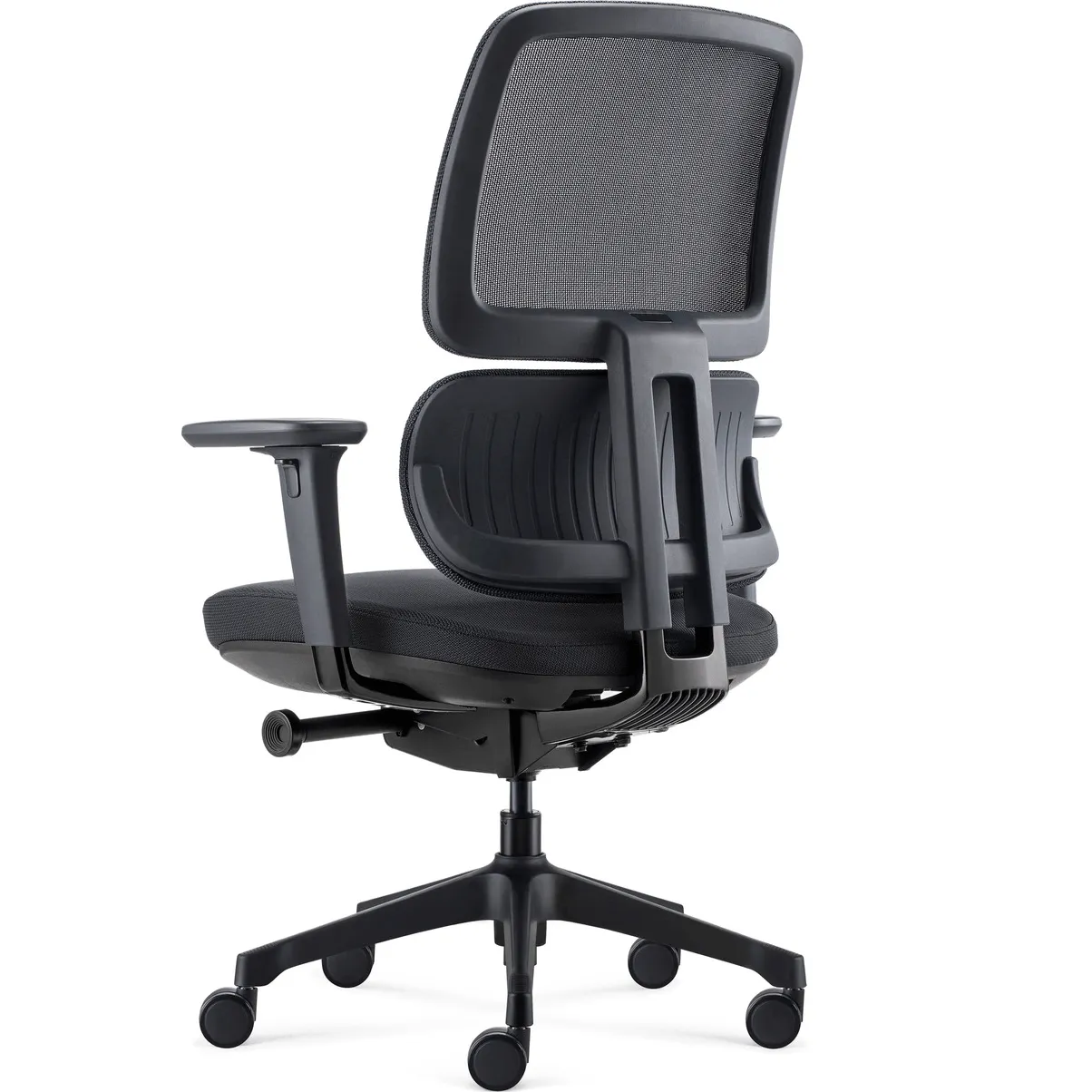 Rapidline Orca Ergonomic Chair with High Mesh Back and Arms in Black