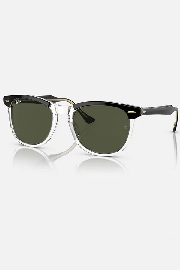 Ray-Ban Black Transparent Sunglasses With Eagle Eye