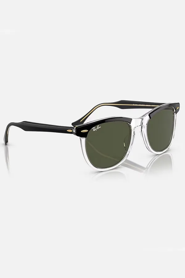 Ray-Ban Black Transparent Sunglasses With Eagle Eye