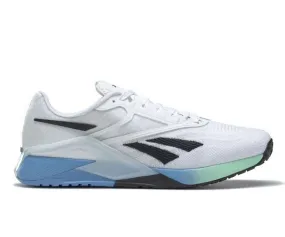 Reebok Men’s Nano X2 Training Shoes – Ftwr White / Essential Blue / Hint Mint