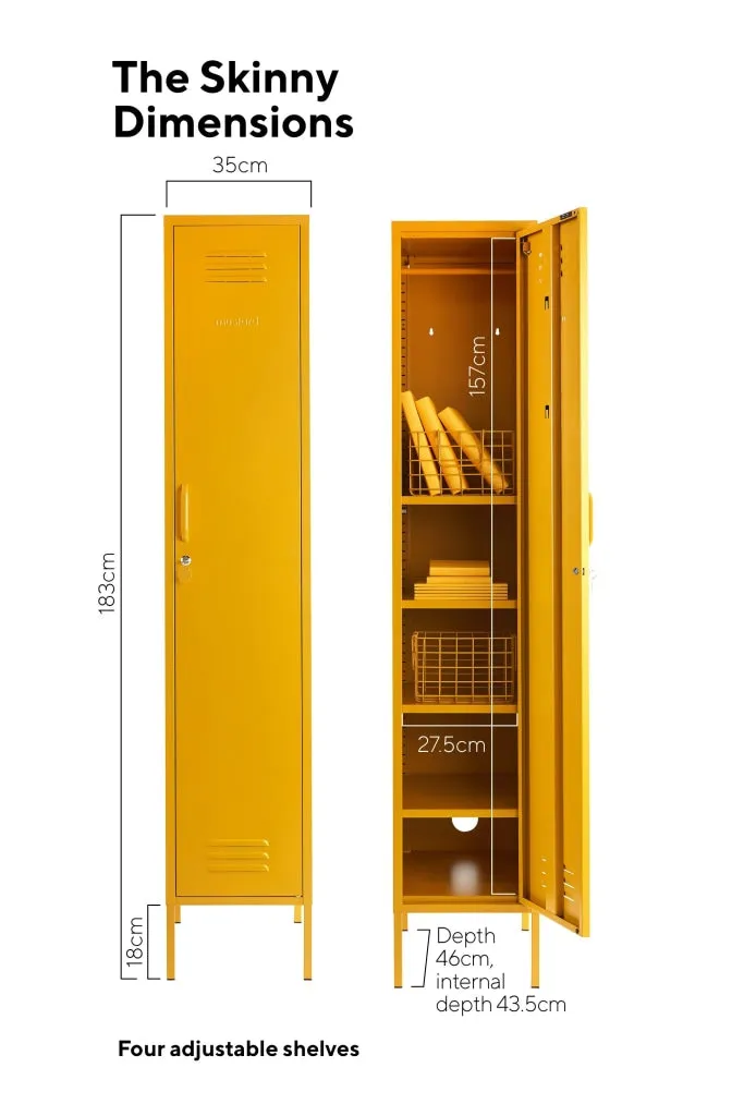 Results: Skinny Locker Mustard Yellow - Mustard Made