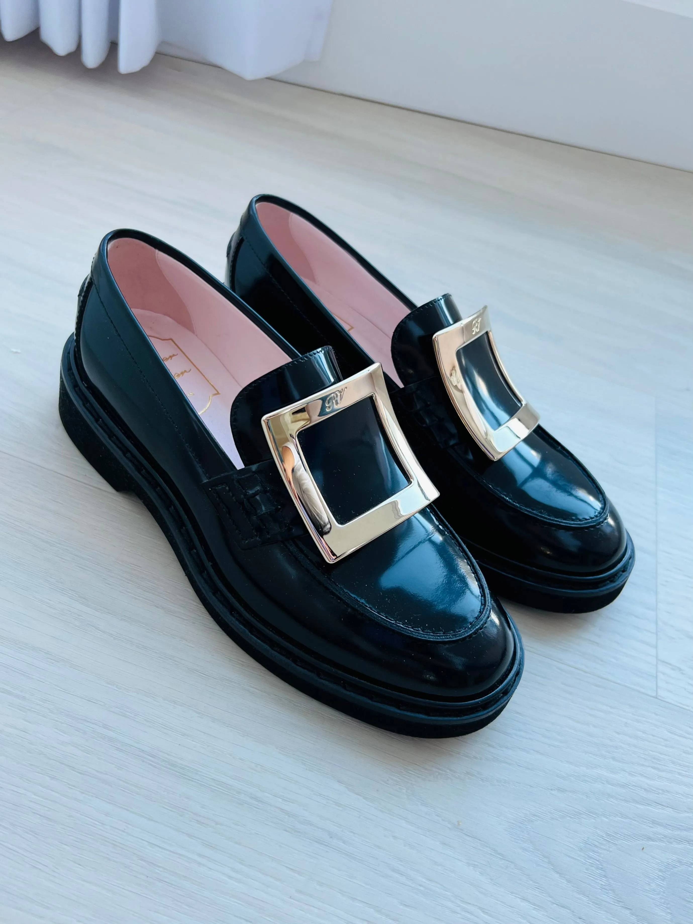 Roger Vivier Penny Loafers.