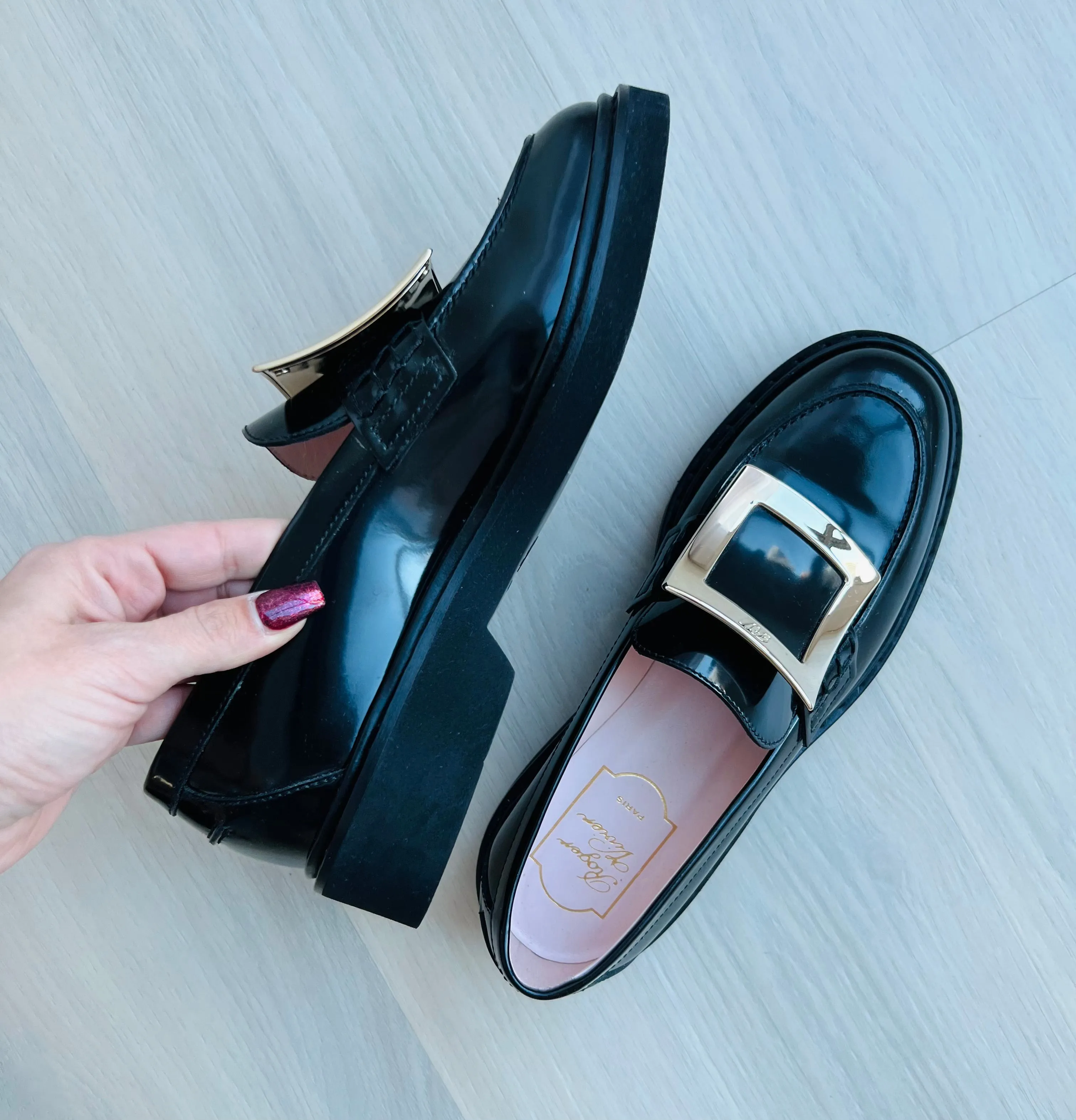 Roger Vivier Penny Loafers.