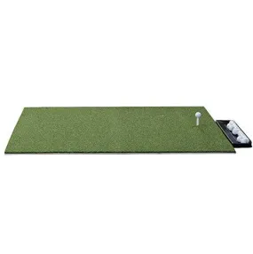 Rubber Tee & Tray Golf Hitting Mat for Driving Range