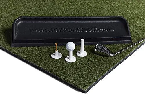 Rubber Tee & Tray Golf Hitting Mat for Driving Range