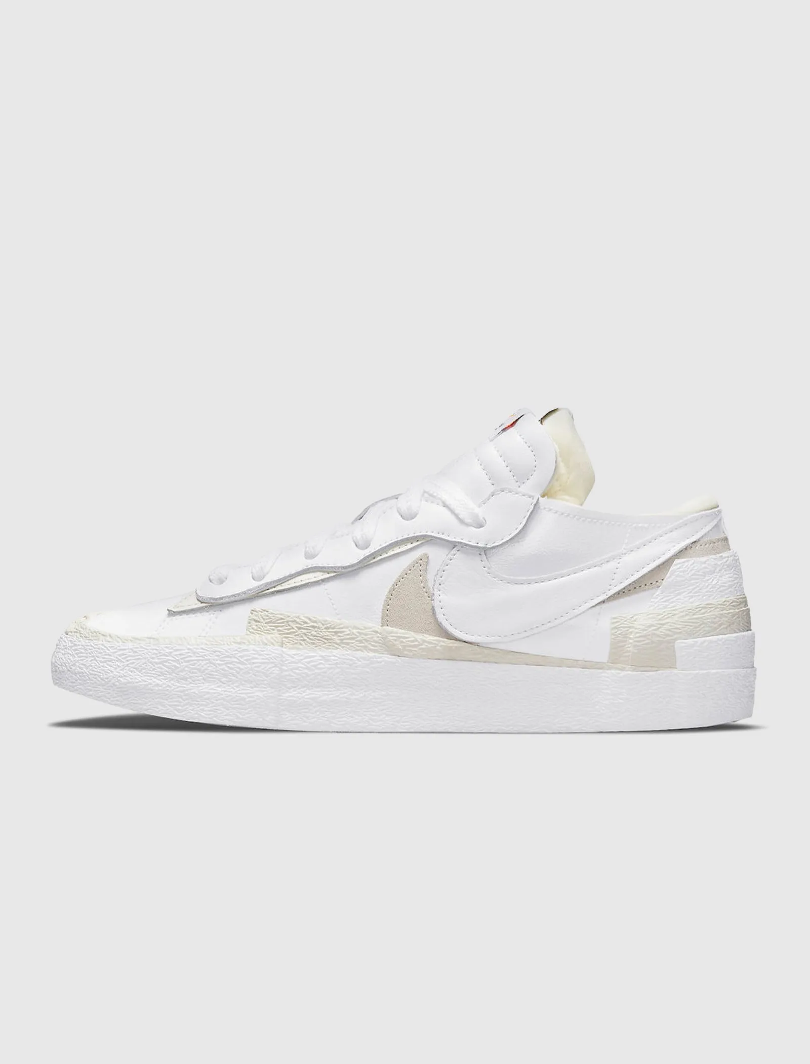 SACAI BLAZER LOW WHITE/GREY - Shop now!