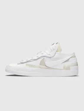 SACAI BLAZER LOW WHITE/GREY - Shop now!