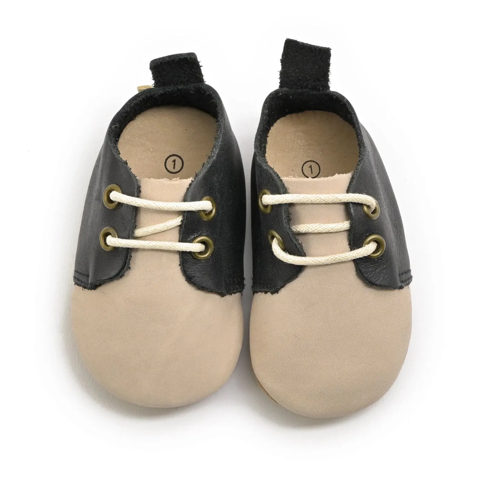 Saddle Shoes - Low Top Oxfords with Soft Sole