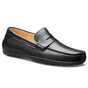 Samuel Hubbard Free Spirit for Him Leather Drivers Black