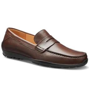 Samuel Hubbard Free Spirit for Him Leather Drivers Brown