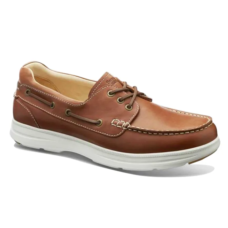 Samuel Hubbard New Endeavor Boat Shoes Saddlebag Tan