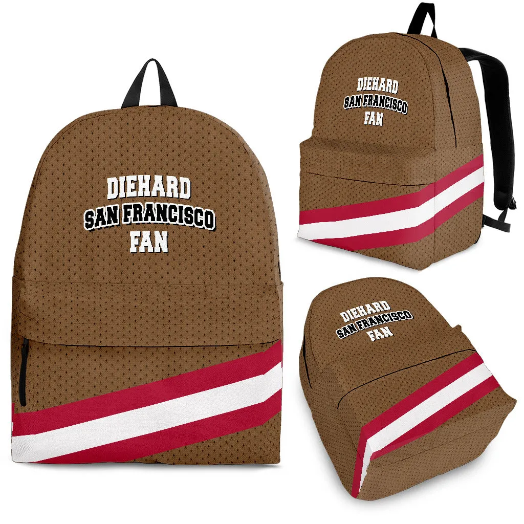 San Francisco Sports Backpack - Diehard Fan Edition