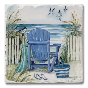 Sea Chairs Coasters Set