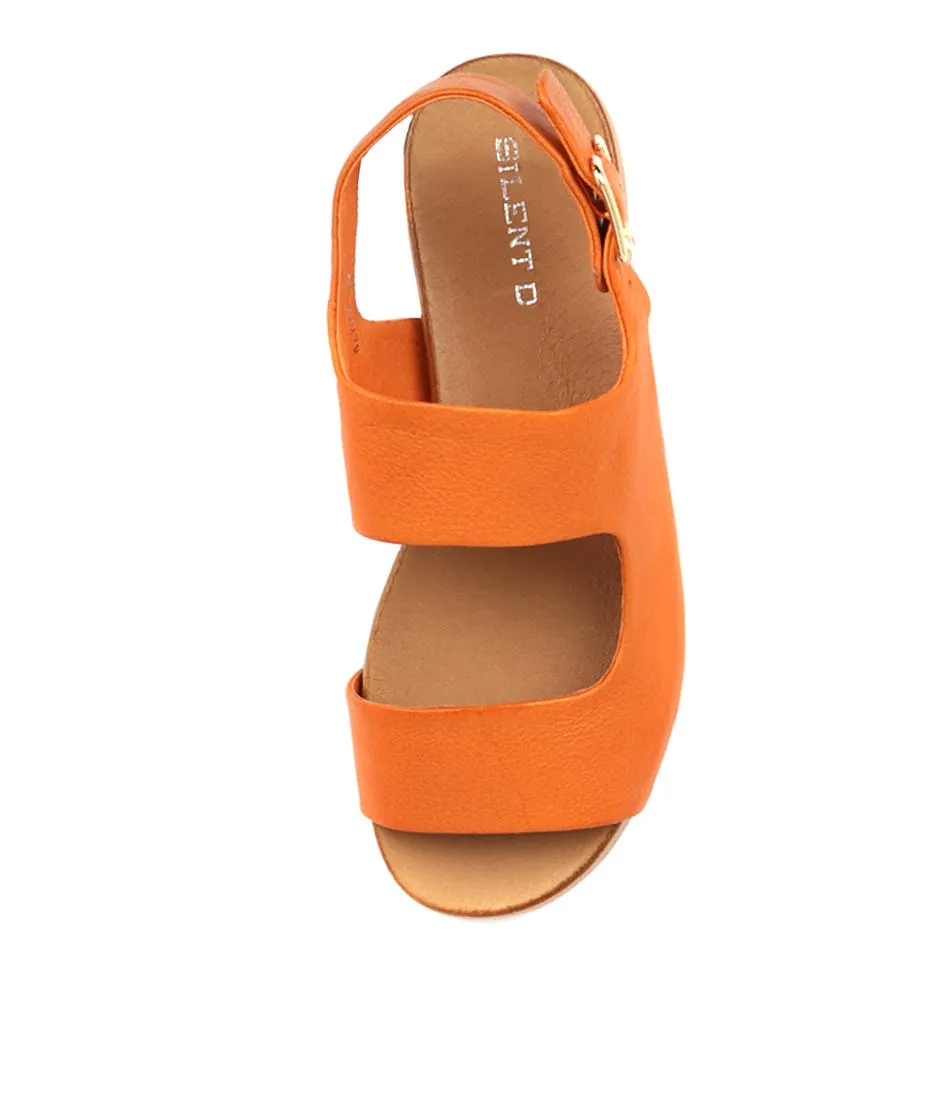 SILENT D Alena Orange Leather