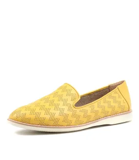 SILENT D Nix Yellow Leather