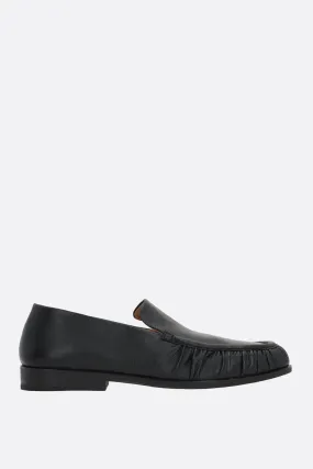 Smooth leather loafers