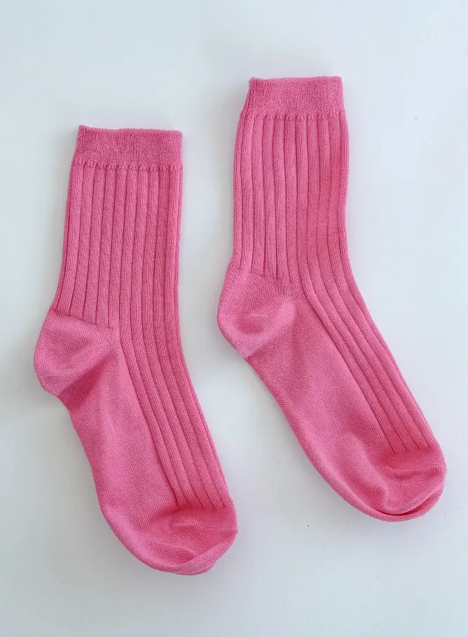 Socks - Mercerized Combed Cotton Rib