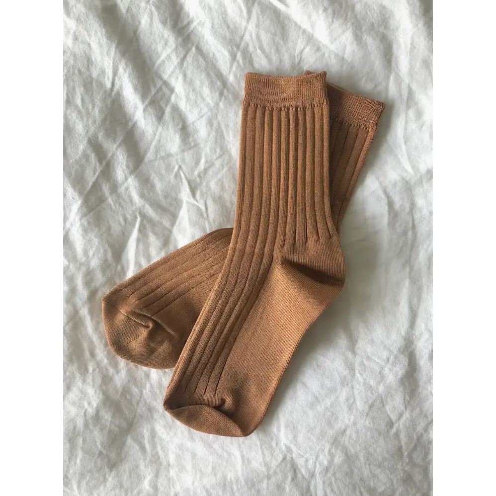 Socks - Mercerized Combed Cotton Rib