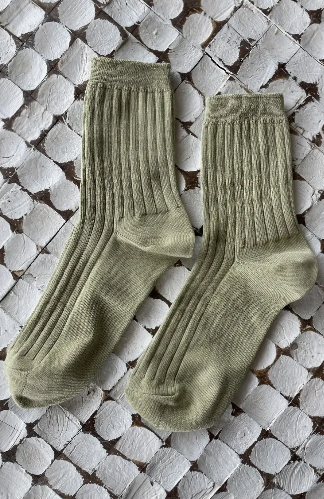 Socks - Mercerized Combed Cotton Rib