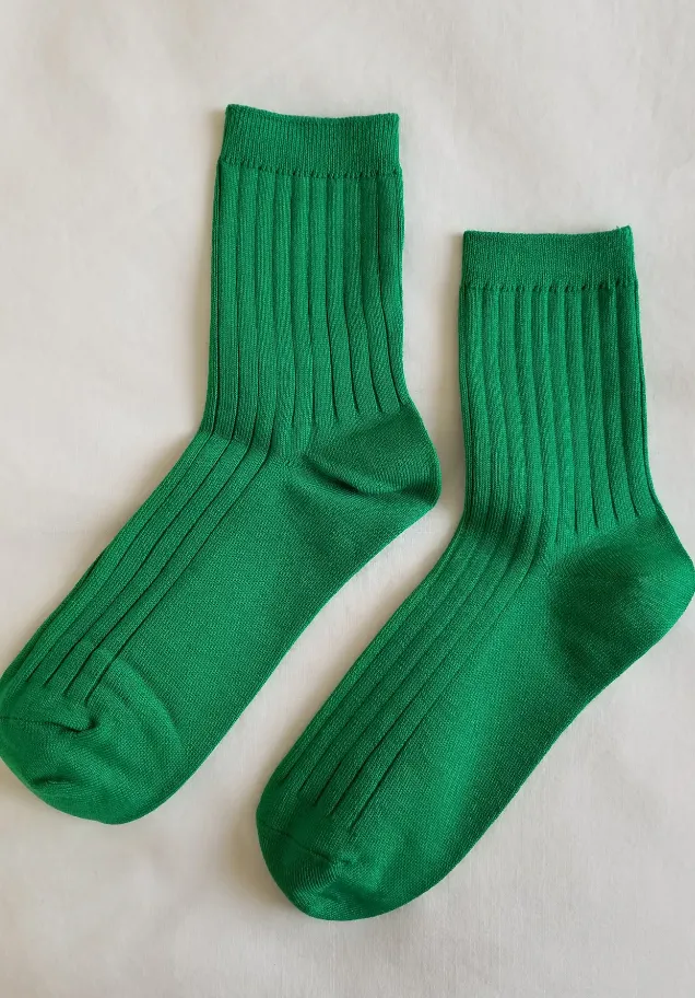 Socks - Mercerized Combed Cotton Rib