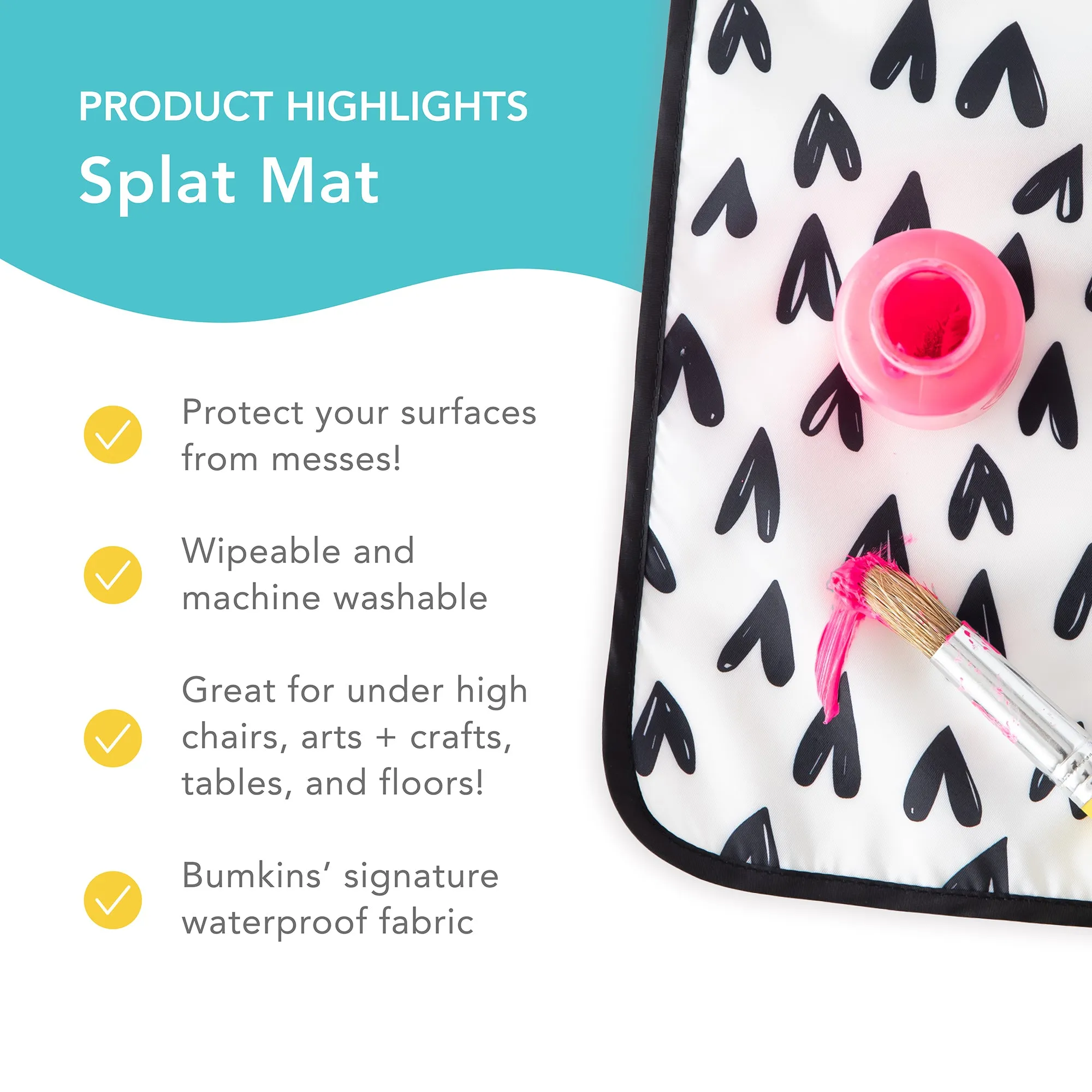 Splat Mat - Hearts - Google SEO