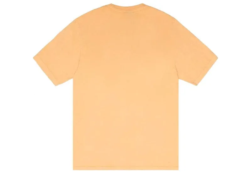 Stussy x Our Legacy Work Shop Collegiate Pigment Dyed Tee Peach